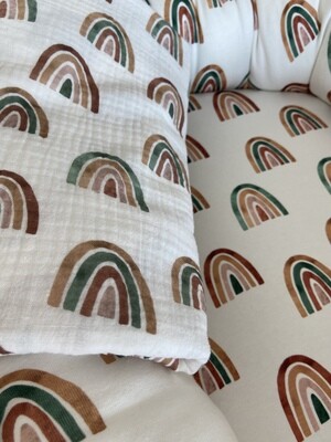 Swaddle hydrofiel over the rainbow