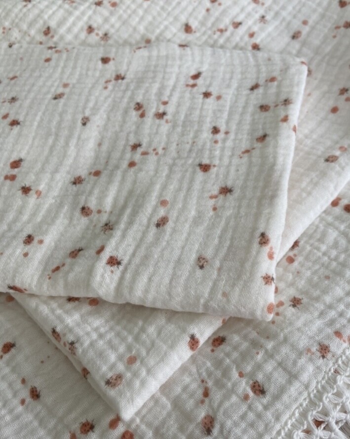 Swaddle hydrofiel lieveheersbeestje
