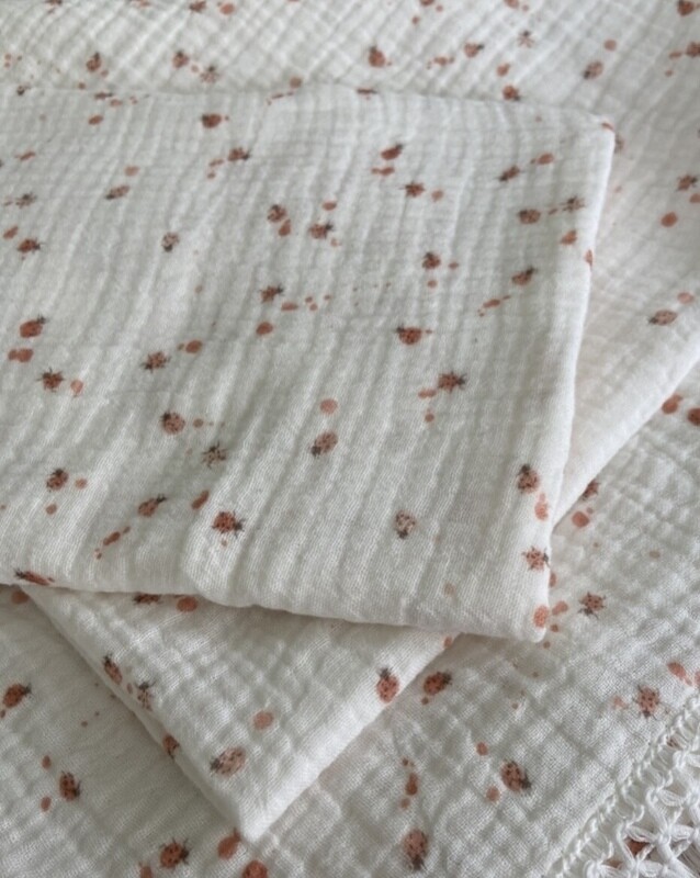 Swaddle hydrofiel lieveheersbeestje