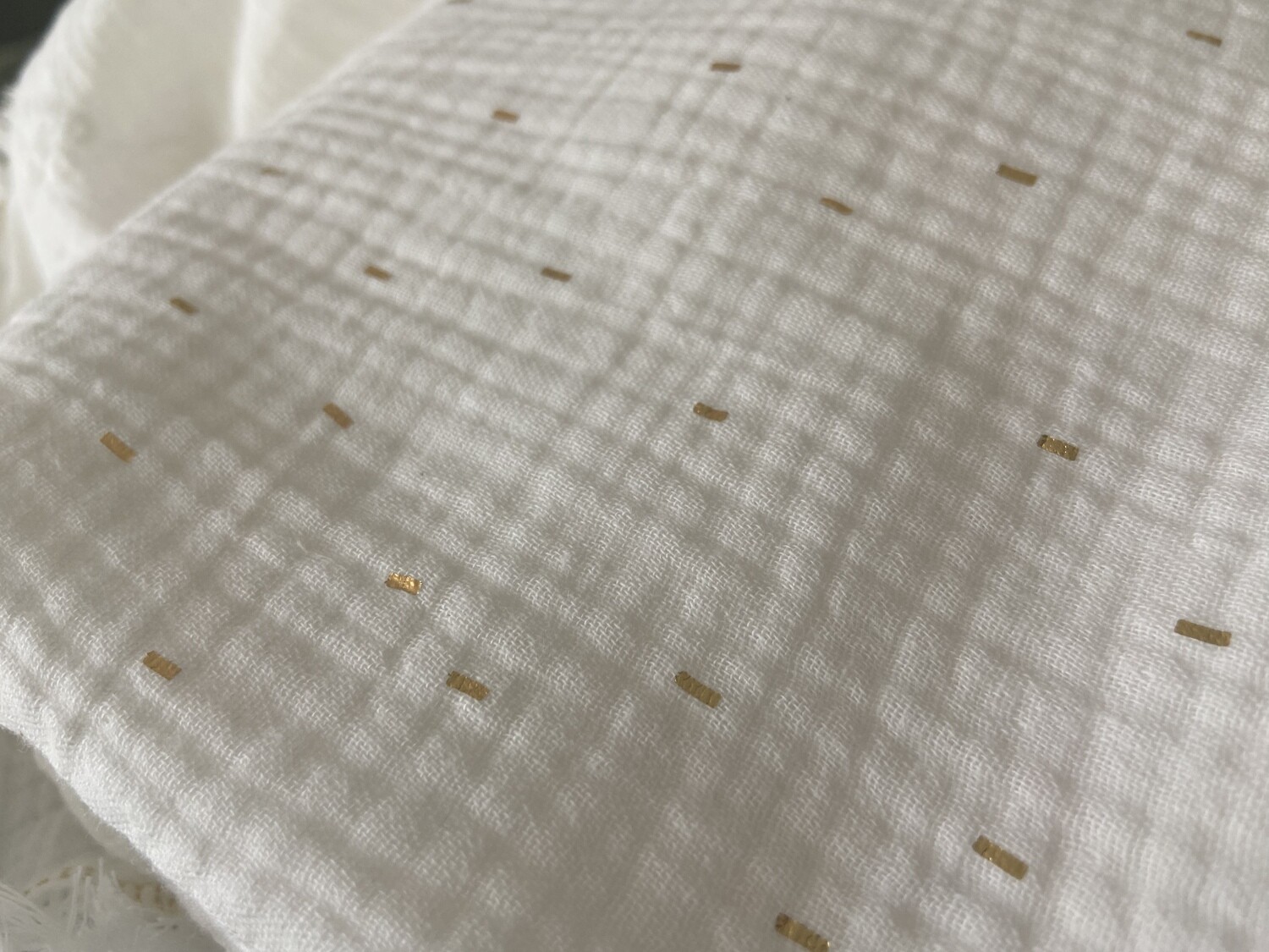 Swaddle hydrofiel gold stripe