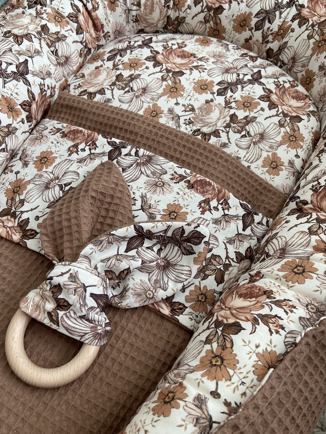 Babynest vintage flower cacao