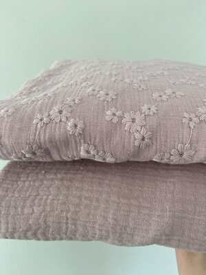 Swaddle hydrofiel  oud roze