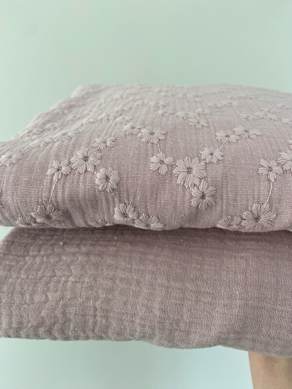 Swaddle hydrofiel  oud roze