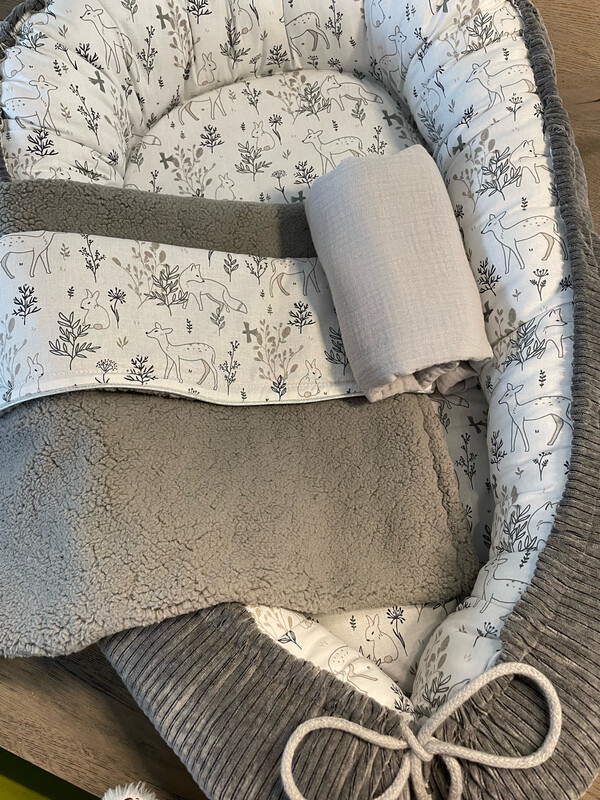 Swaddle hydrofiel grijs