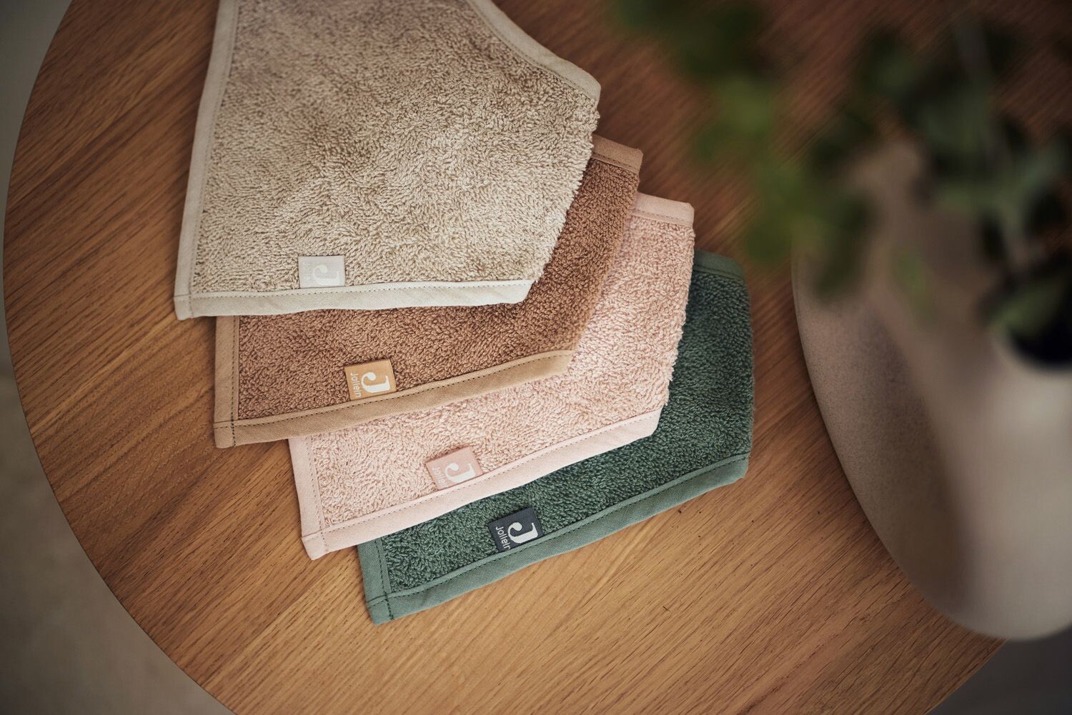 Bandana slab 2-pack badstof  diverse kleuren