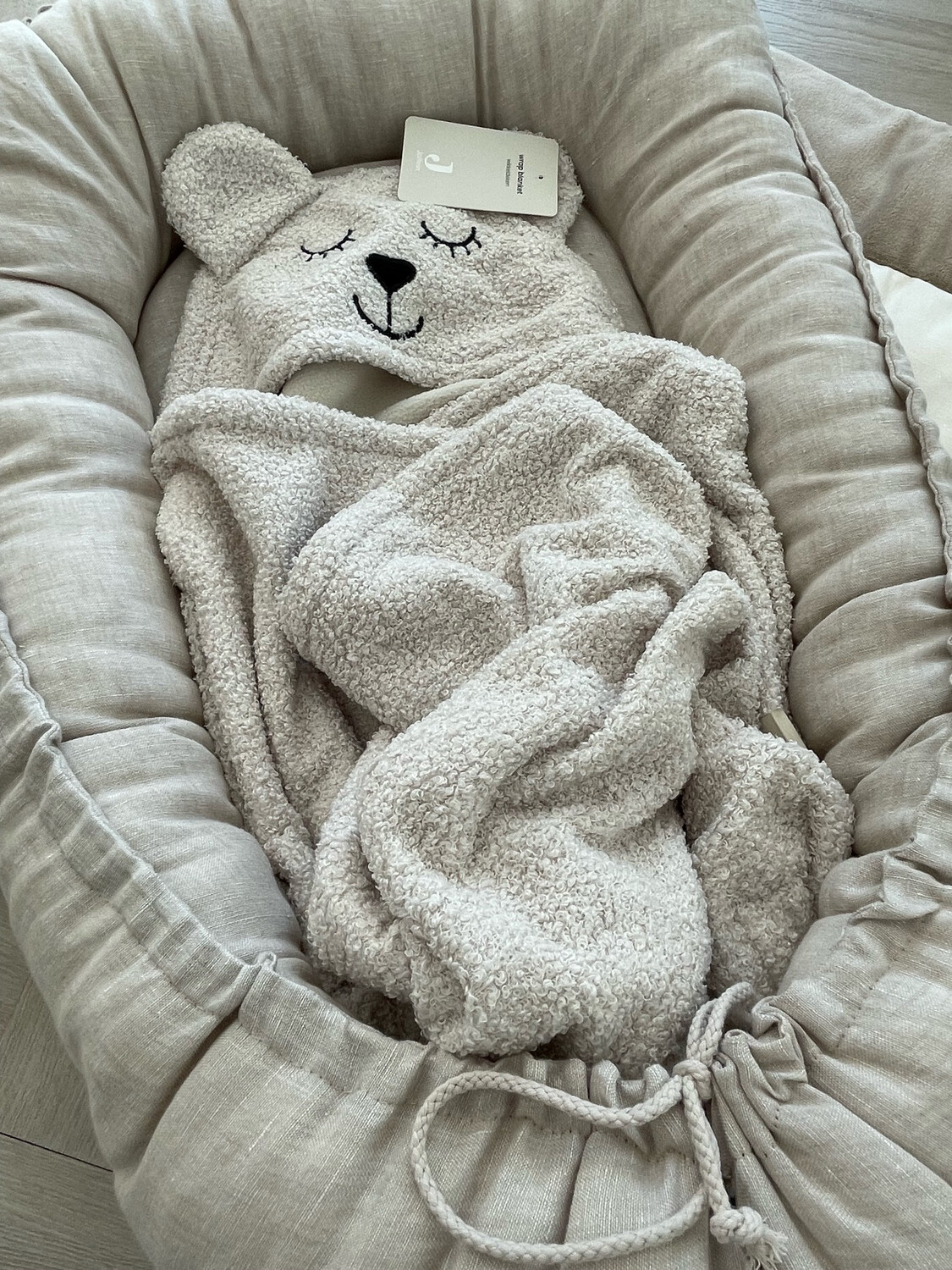 Babynest full  linnen