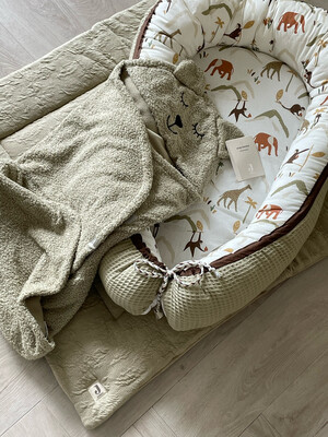 3-delige Set Olive Green