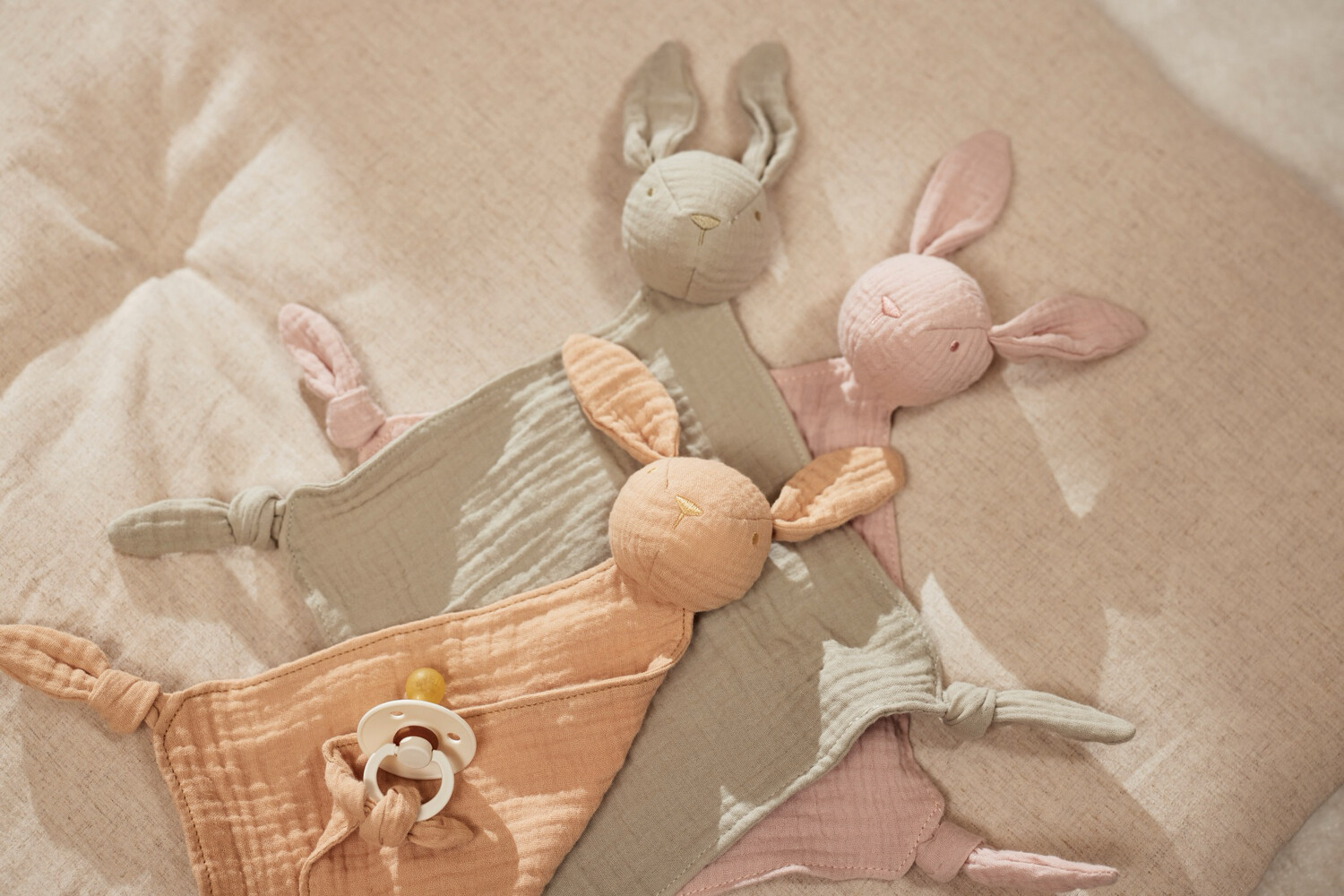 Speendoekje Bunny Ears Gratis Personaliseren