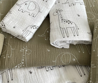 Swaddle hydrofiel Jungle