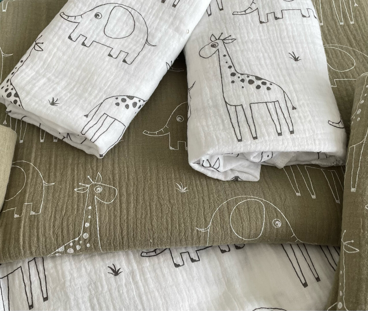 Swaddle hydrofiel Jungle