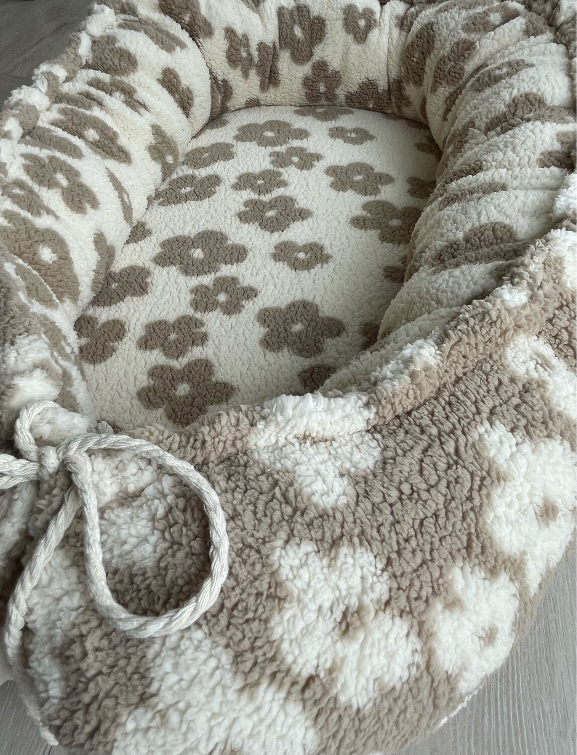 Babynestje full teddy Daisy