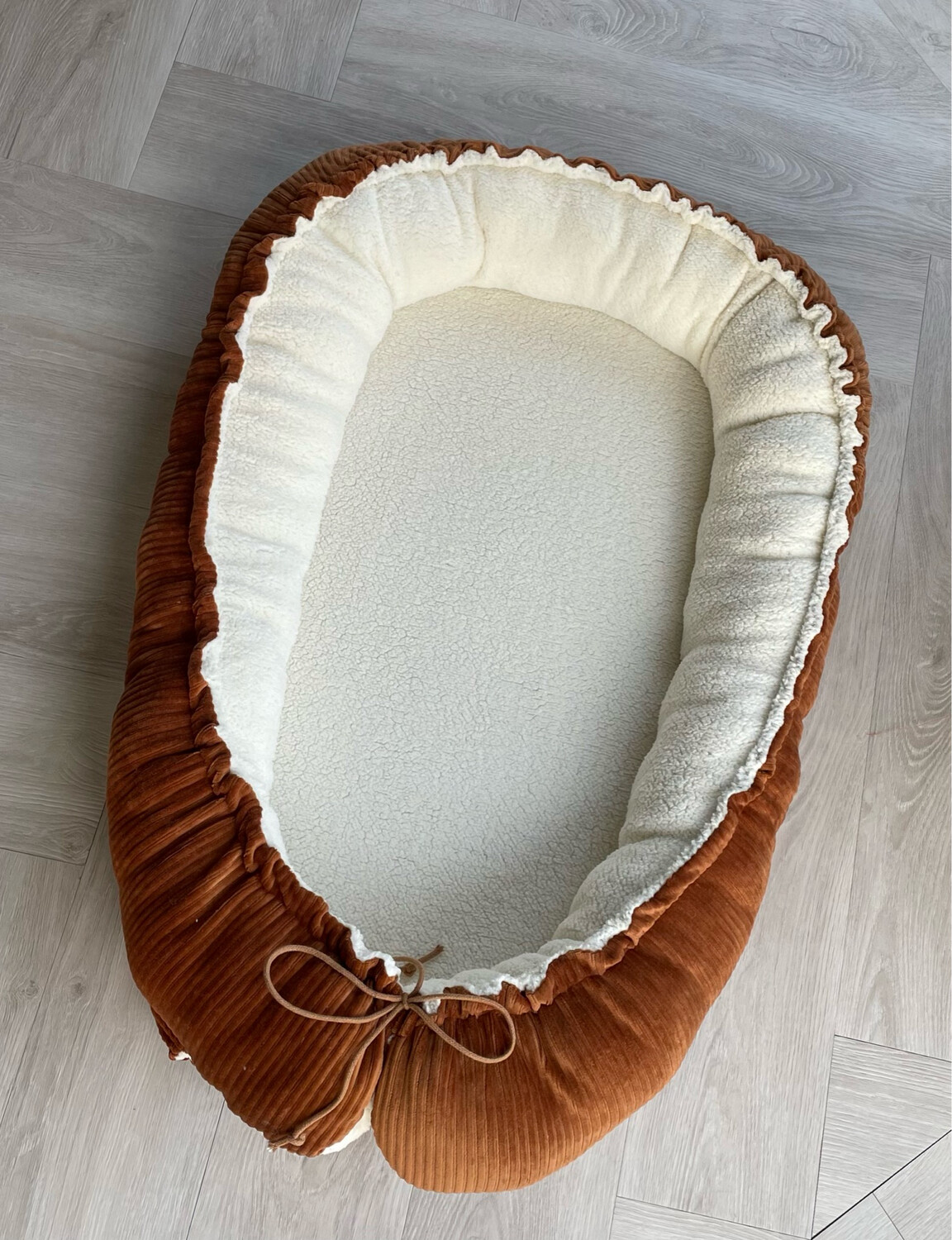 Babynest Teddy Rib