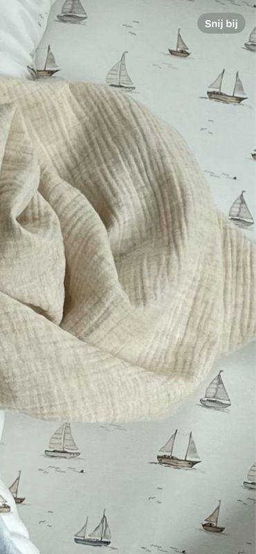 Hydrofiele Linnenlook Zand