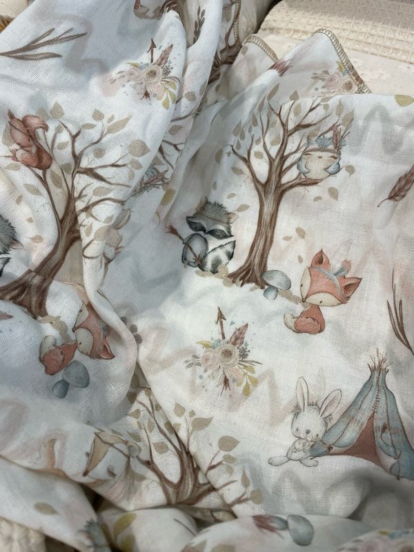 Swaddle hydrofiel Bos