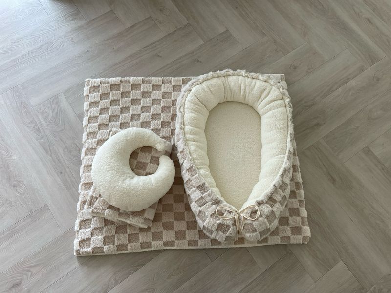 Boxkleed 75x95cm teddy Chess, direct leverbaar