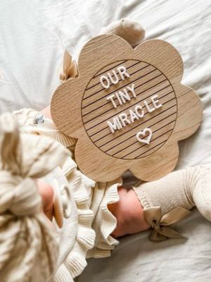 Letter bord Daisy Flower bloem