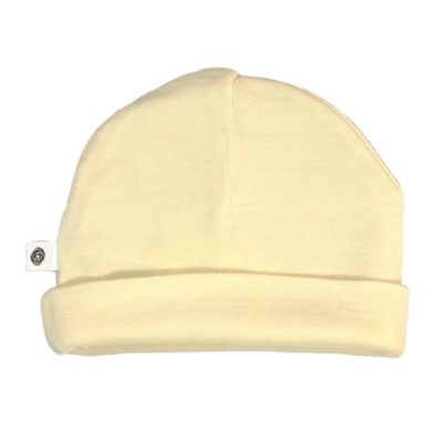 Wollen baby muts – merinowol – naturel