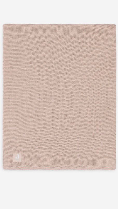 Ledikant deken basic-Knit Wild Rose