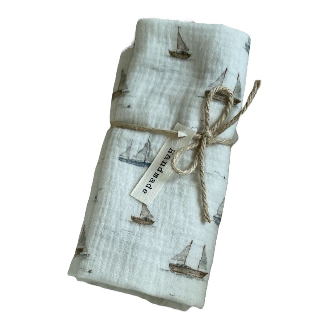 Swaddle hydrofiel zeilboten