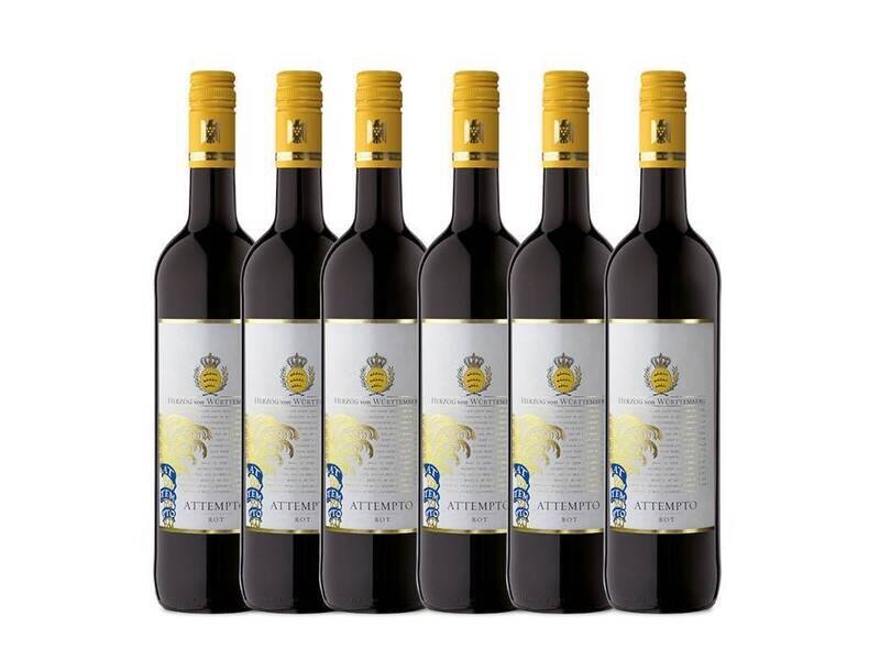 ATTEMPTO RED WINE CUVÉE DRY - Case of 6 bottles - 2018