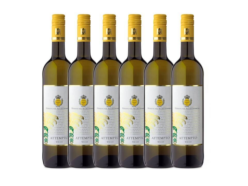 ATTEMPTO WHITE WINE CUVÉE DRY - Case of 6 bottles - 2020