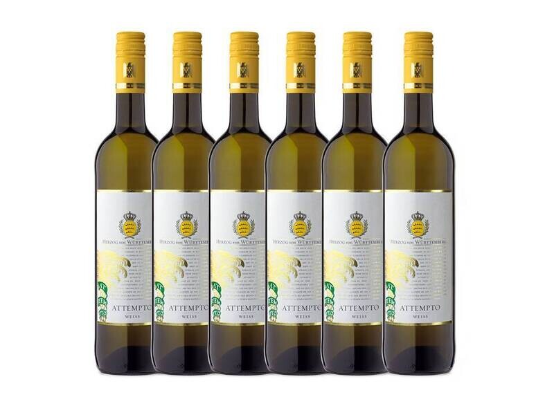 ATTEMPTO WHITE WINE CUVÉE DRY - Case of 6 bottles - 2020