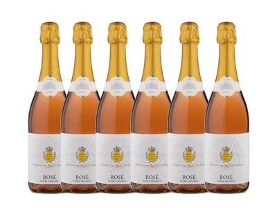 Rosé- Sekt (Sparking Wine) - Extra Dry - Case of 6 bottles