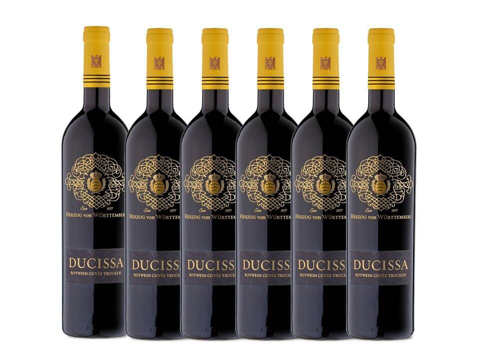 DUCISSA - Red Wine Cuvée - Dry - 2018 - Case of 6 bottles
