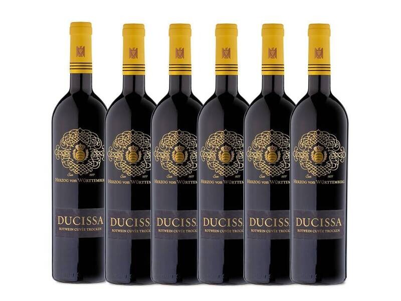 DUCISSA - Red Wine Cuvée - Dry - 2018 - Case of 6 bottles