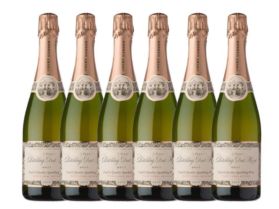Court Garden Ditchling Duet Rosé - 2014 - Case of 6 bottles