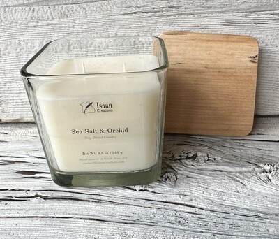 Sea Salt & Orchid Candle (9.5 oz)