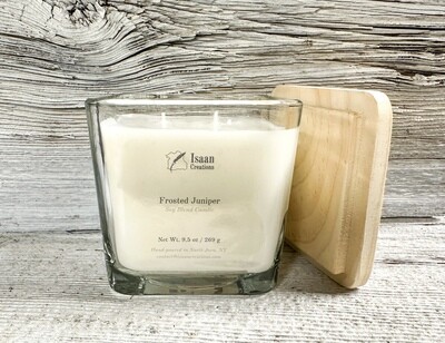 Frosted Juniper Candle (9.5 oz)