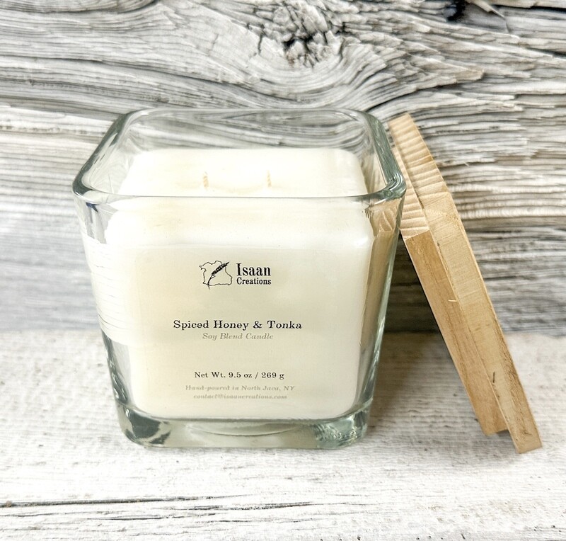 Spiced Honey &amp; Tonka Candle (9.5 oz)