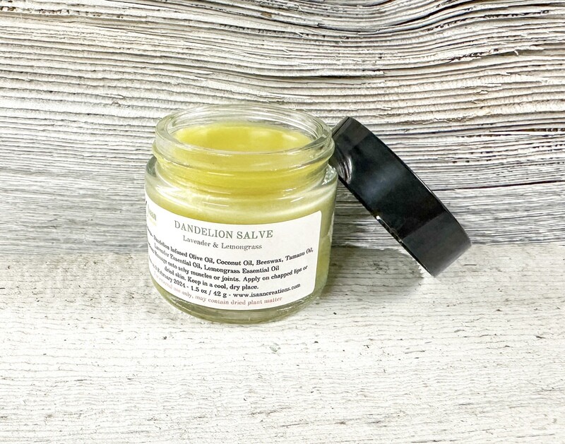 Dandelion Salve - Lavender and Lemongrass