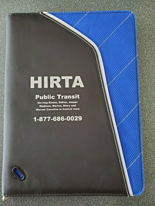 Zippered Padfolio