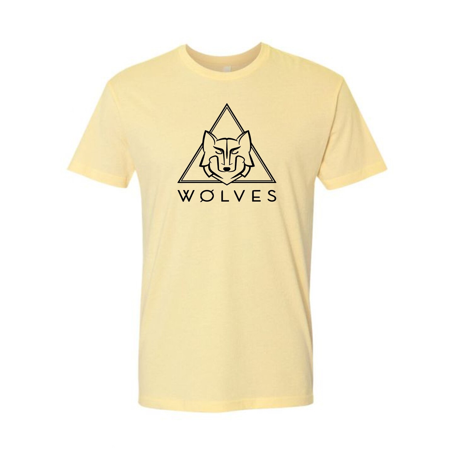 Wolves T-Shirt, Color: Banana Cream