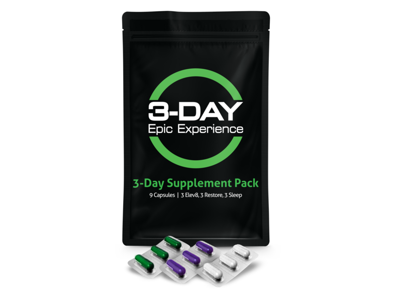 3 Day Epic Experience Pack