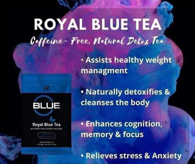 Royal Blue Tea - 1 Week Supply