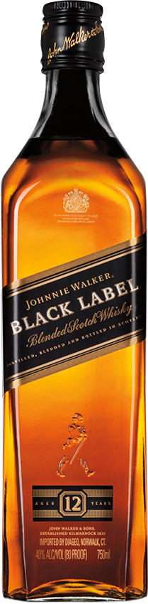 Johnnie Walker, Type/Size: Black 750ml