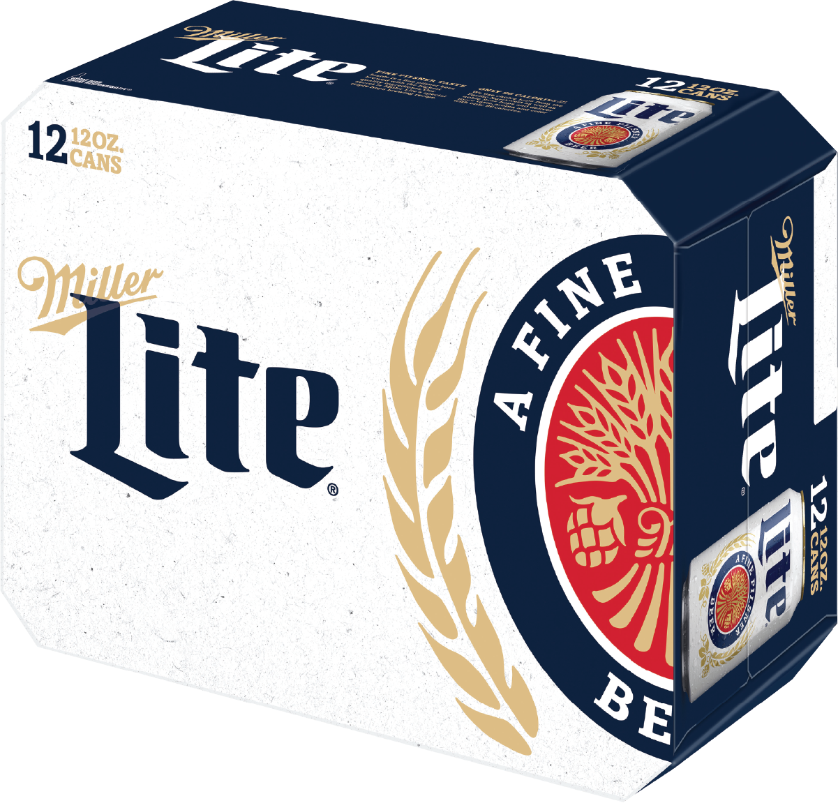 Miller lite 12-pk cans