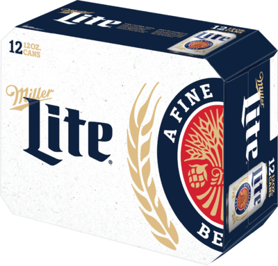 Miller lite 12-pk cans