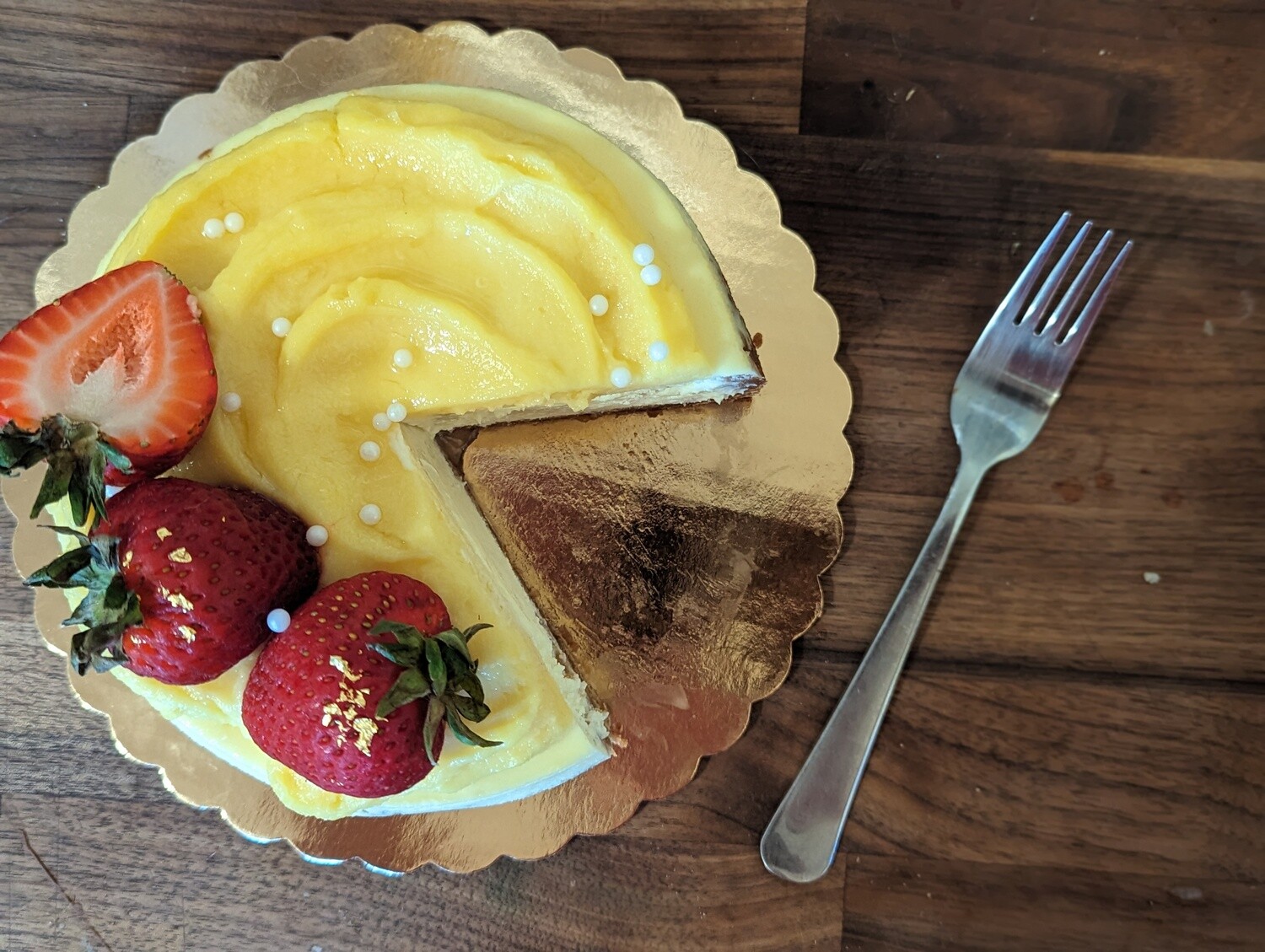 Lemon Curd Cheesecake