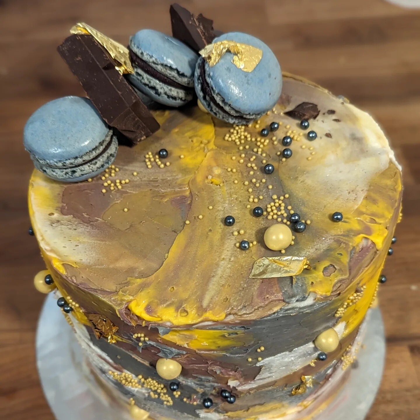 Milk and cookies cake