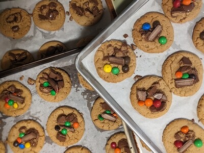 peanut butter candy cookie