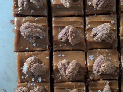Dulce Pecan Brownies