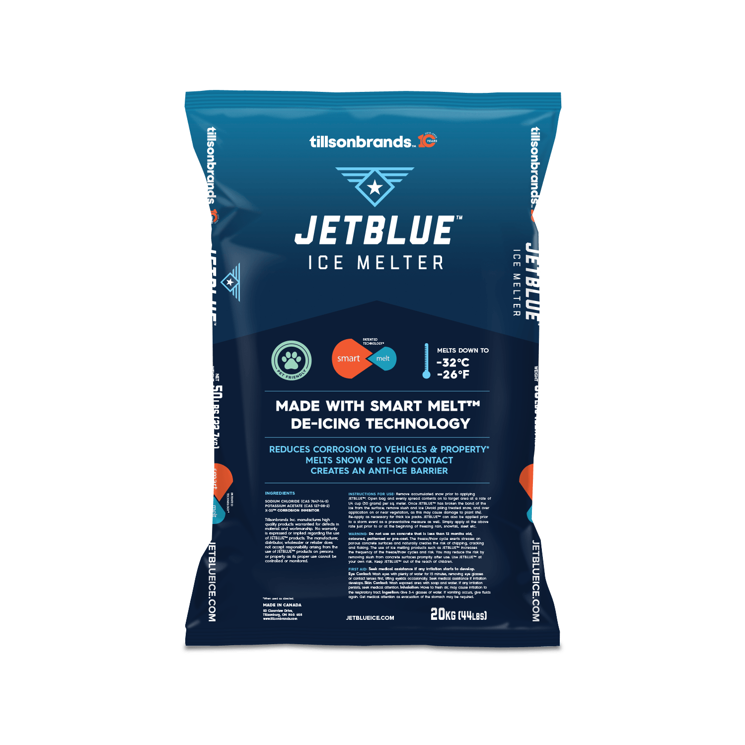 Jet Blue Ice Melter 20kg