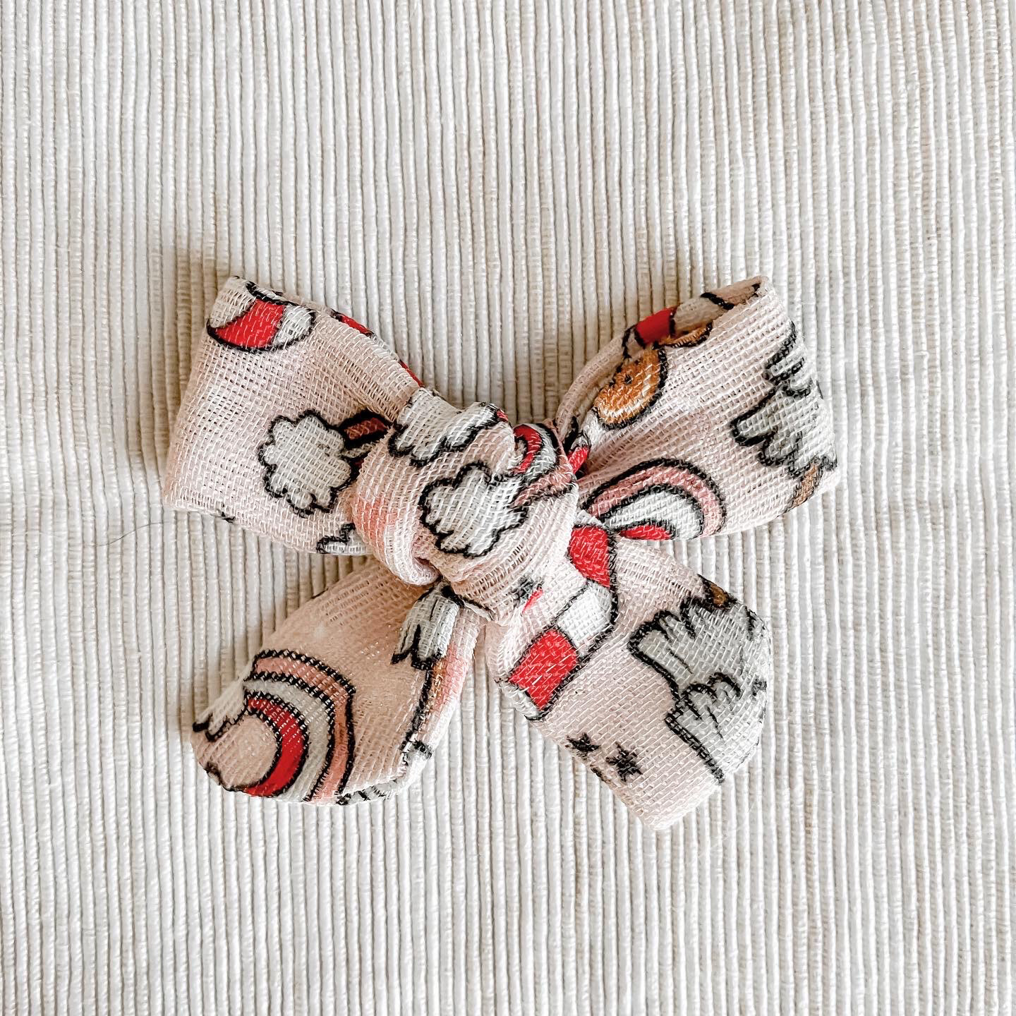 Holiday Gingerbread Bow