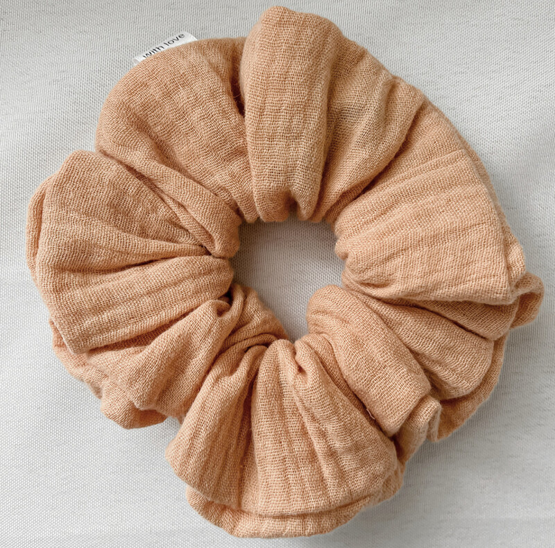 Peach Scrunchie - Adult / Teen