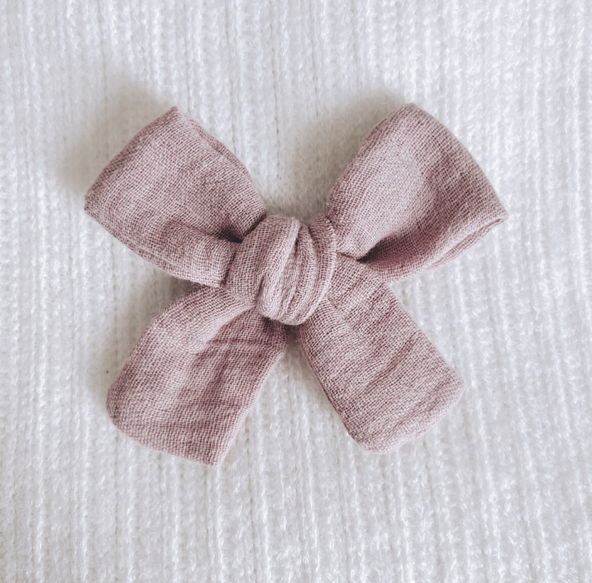 Mauve Bow