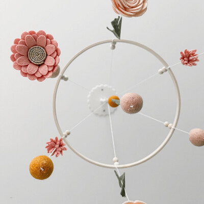Felt Floral Mobile